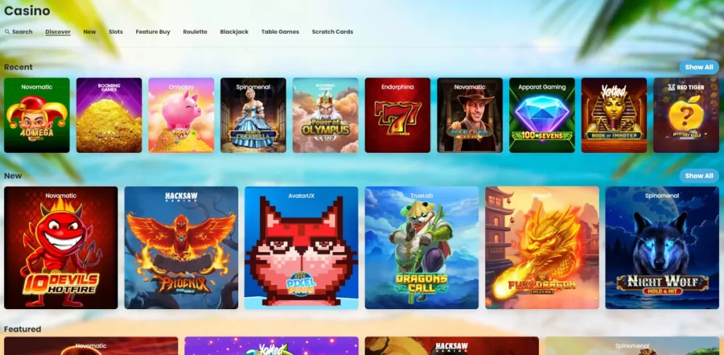 Paradise play Casino